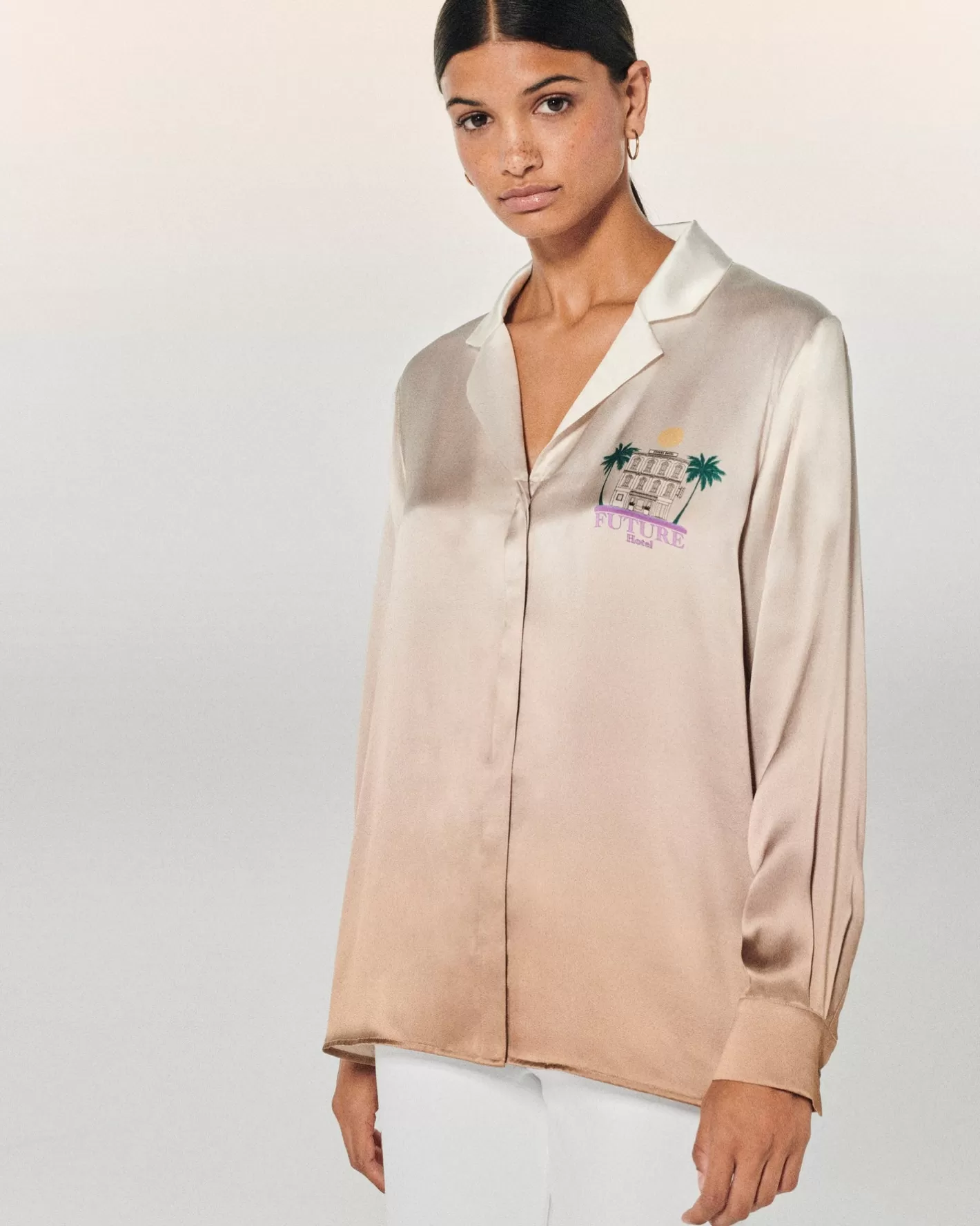 Camicia Maniche Lunghe Cassie-FROM FUTURE Best Sale