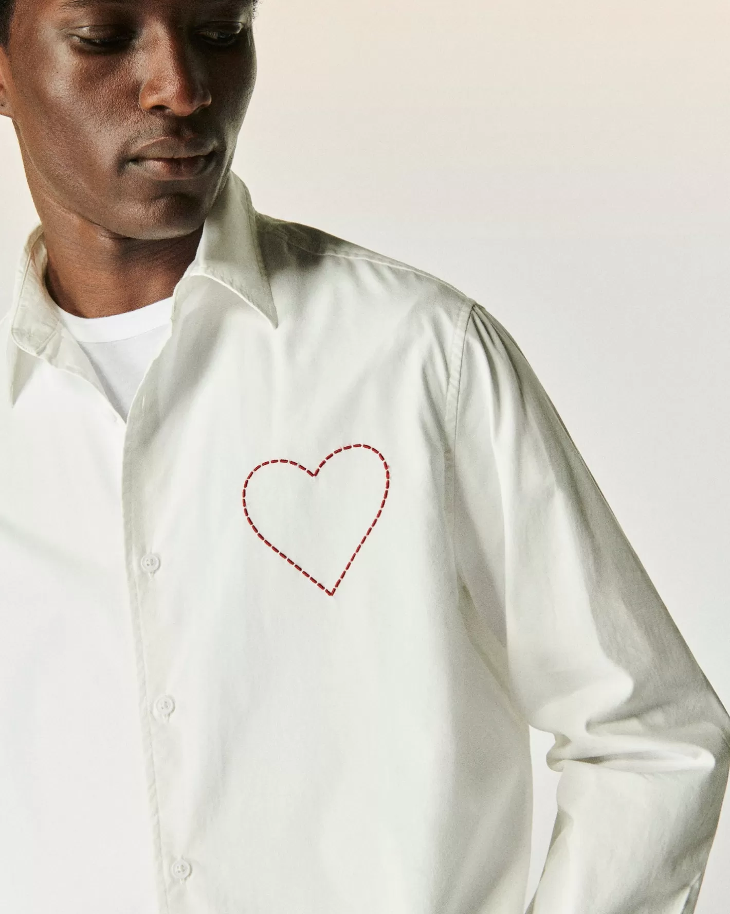 Camicia Maniche Lunghe Popeline-FROM FUTURE New