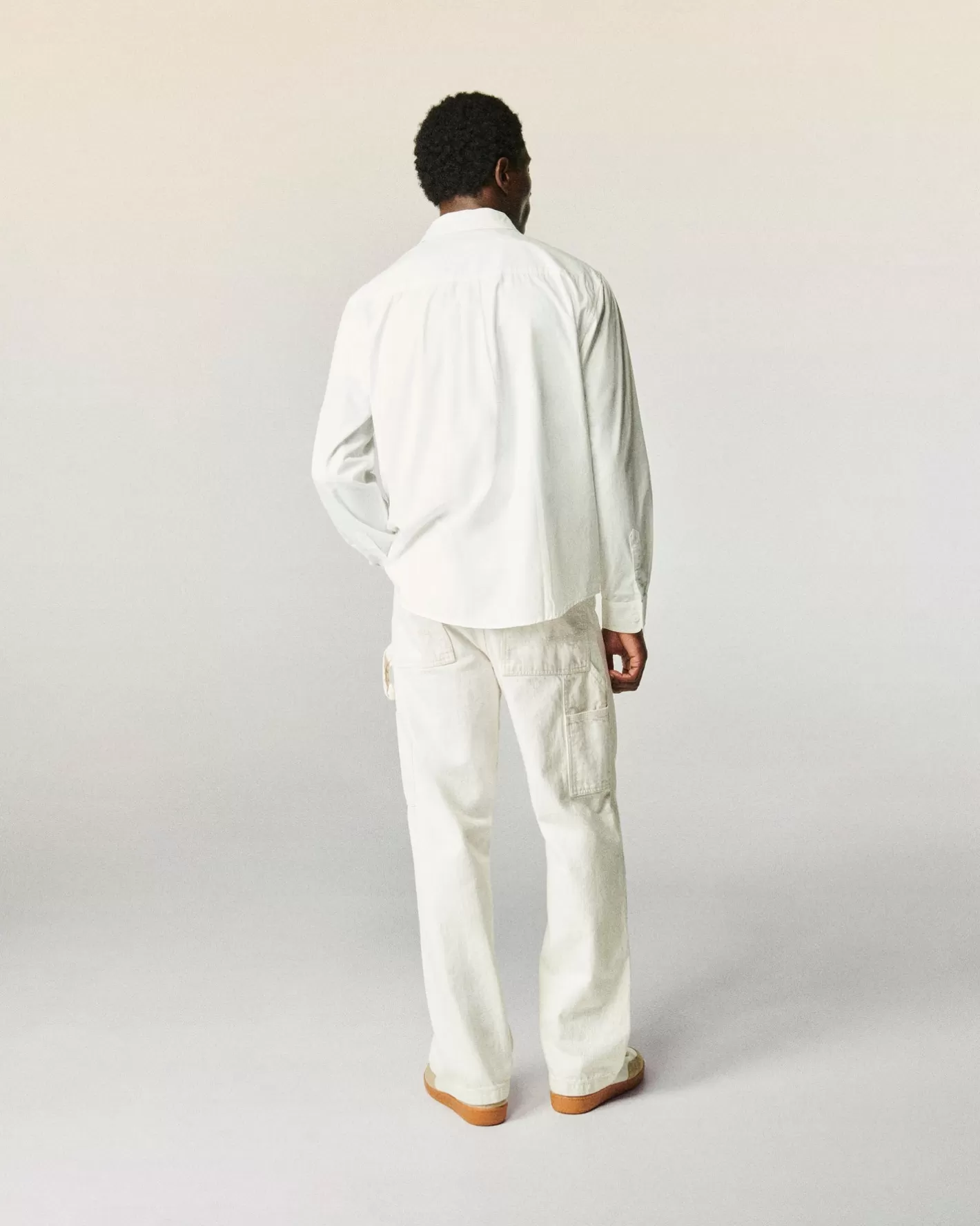 Camicia Maniche Lunghe Popeline-FROM FUTURE New