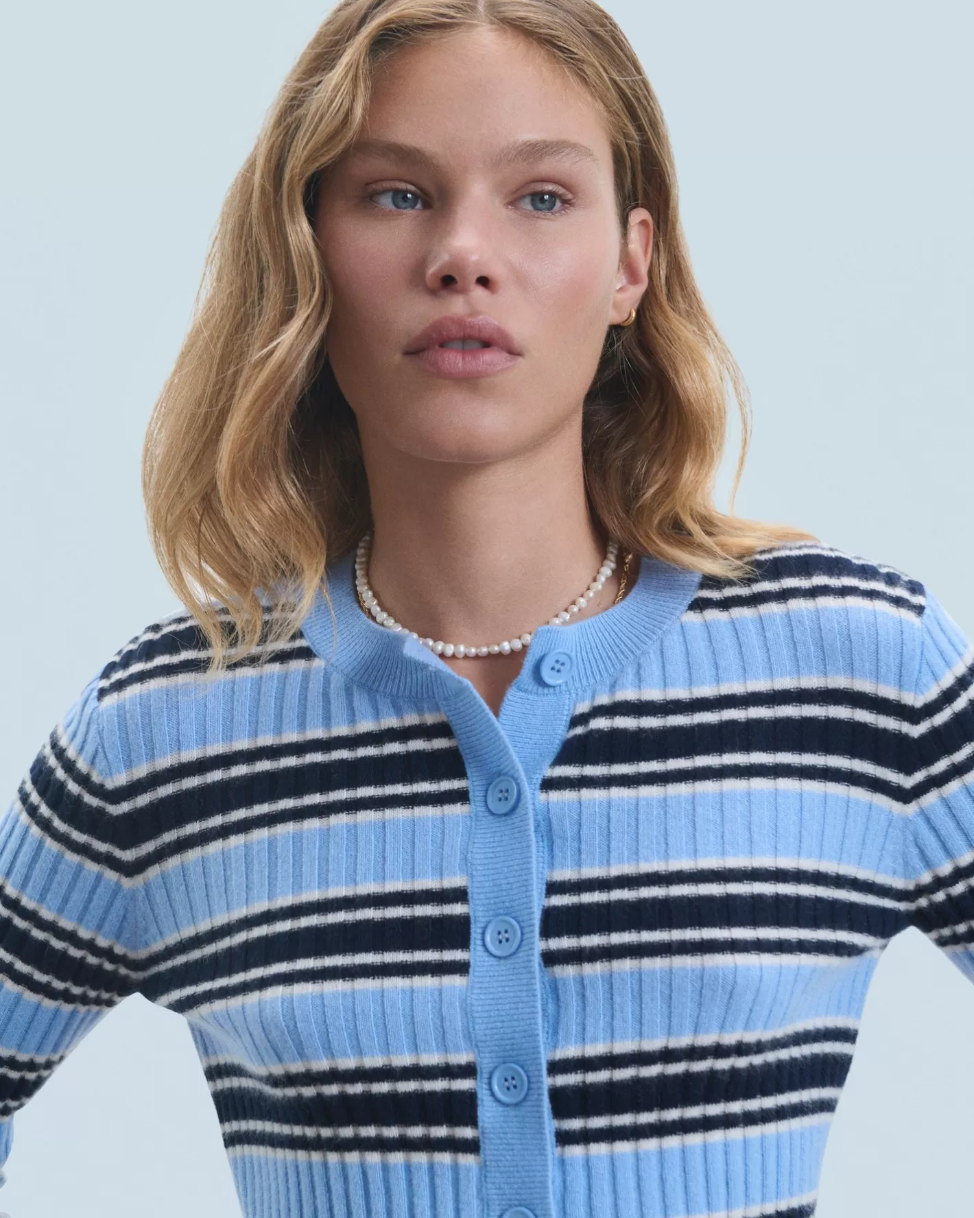 Cardigan A Righe-FROM FUTURE Flash Sale
