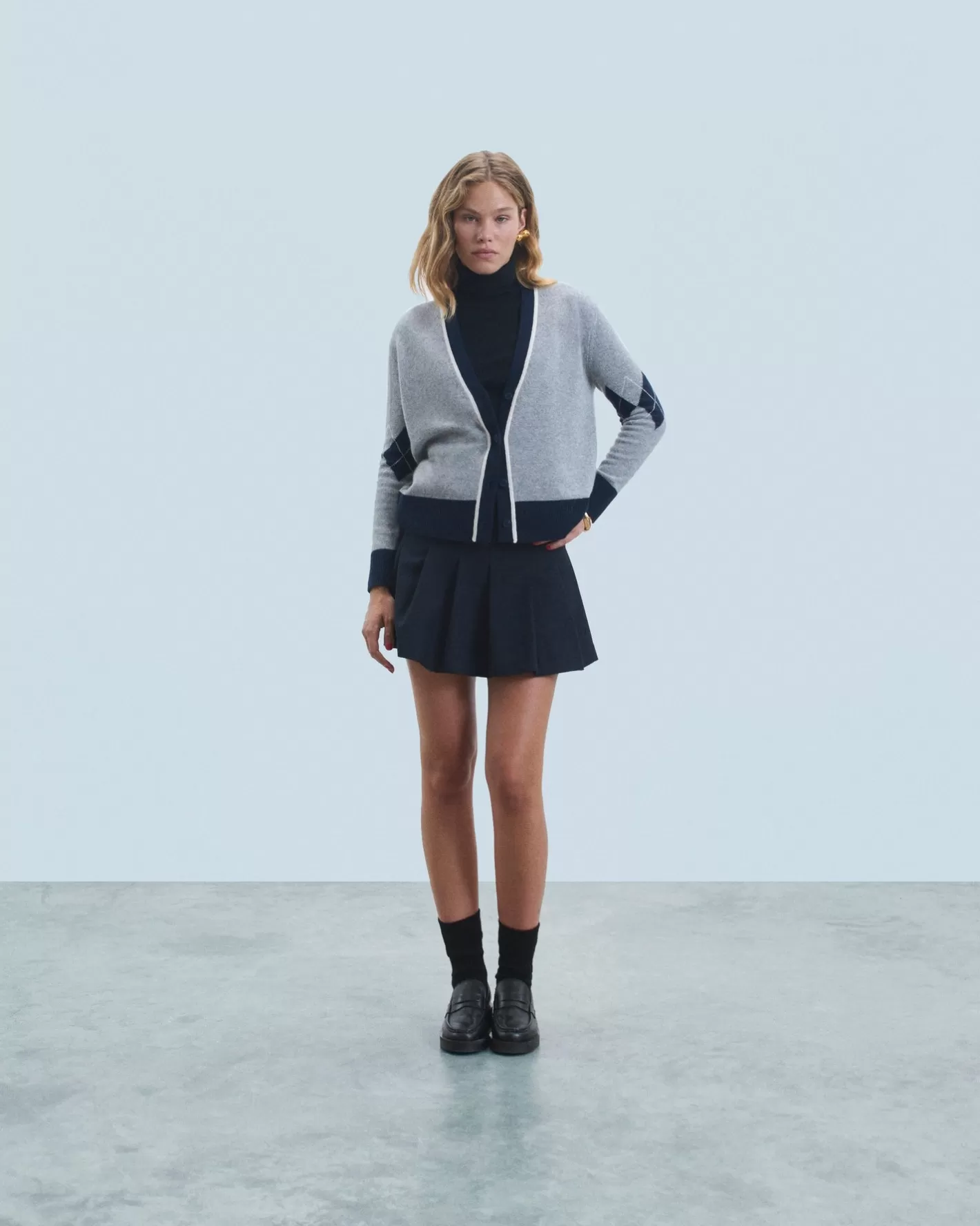 Cardigan-pullover Con Motivo Losanghe-FROM FUTURE Discount