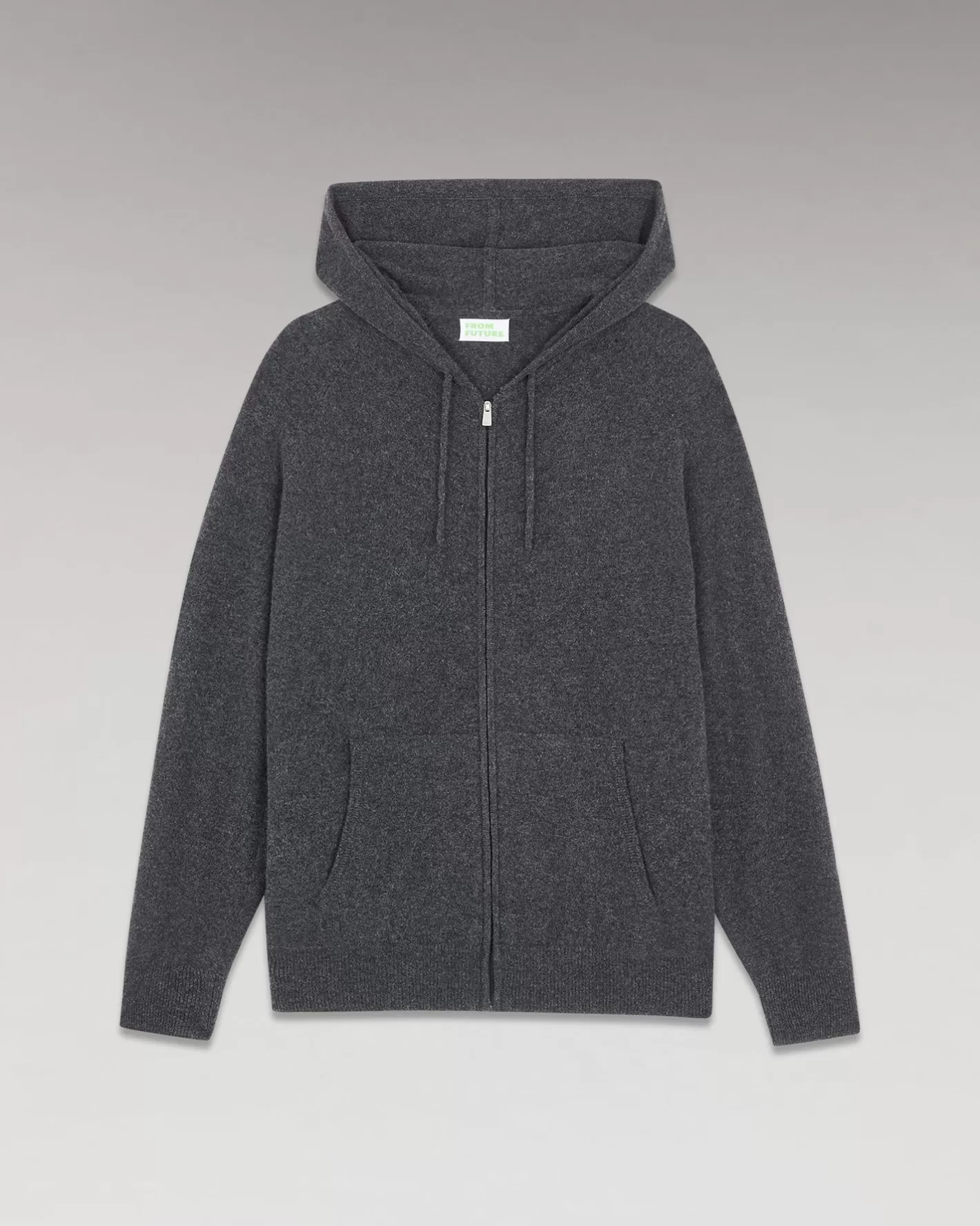 Felpa-pullover Con Zip Basic-FROM FUTURE Fashion