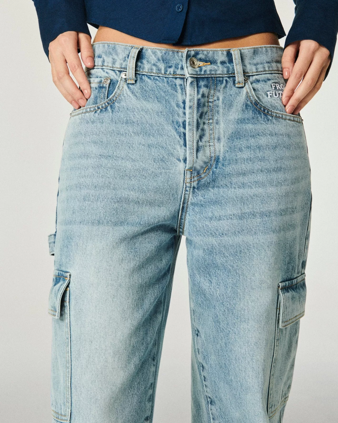 Jeans Larghi-FROM FUTURE Cheap