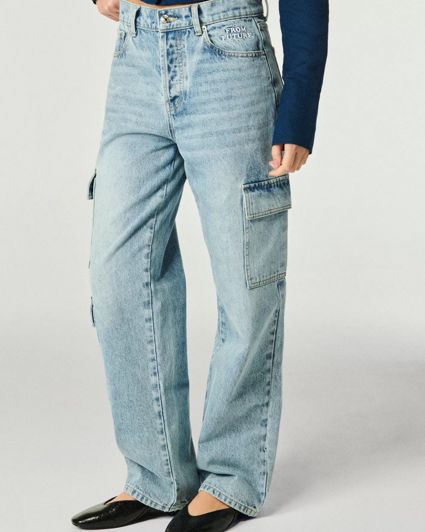 Jeans Larghi-FROM FUTURE Cheap