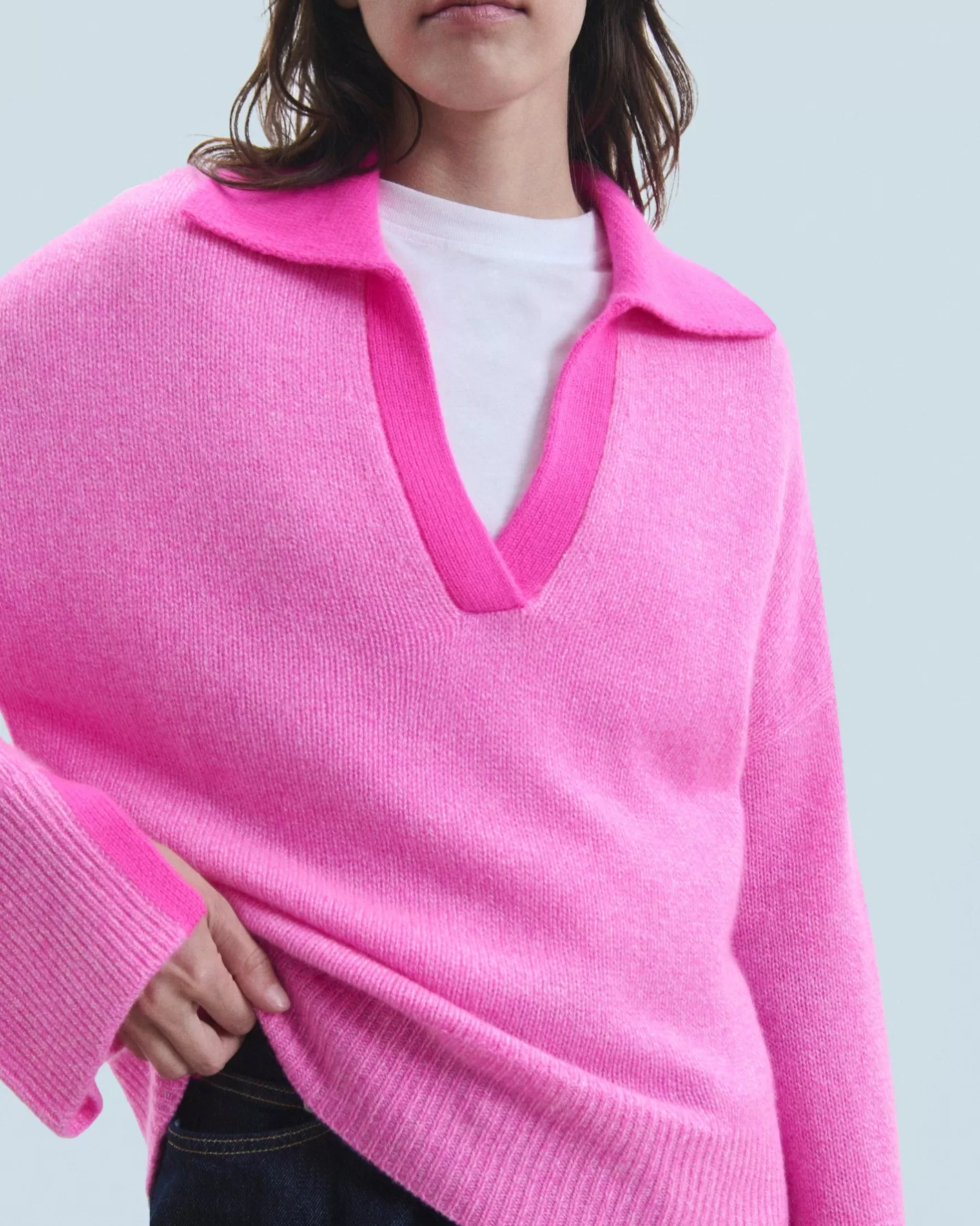 Maglione Collo A Polo-FROM FUTURE Cheap