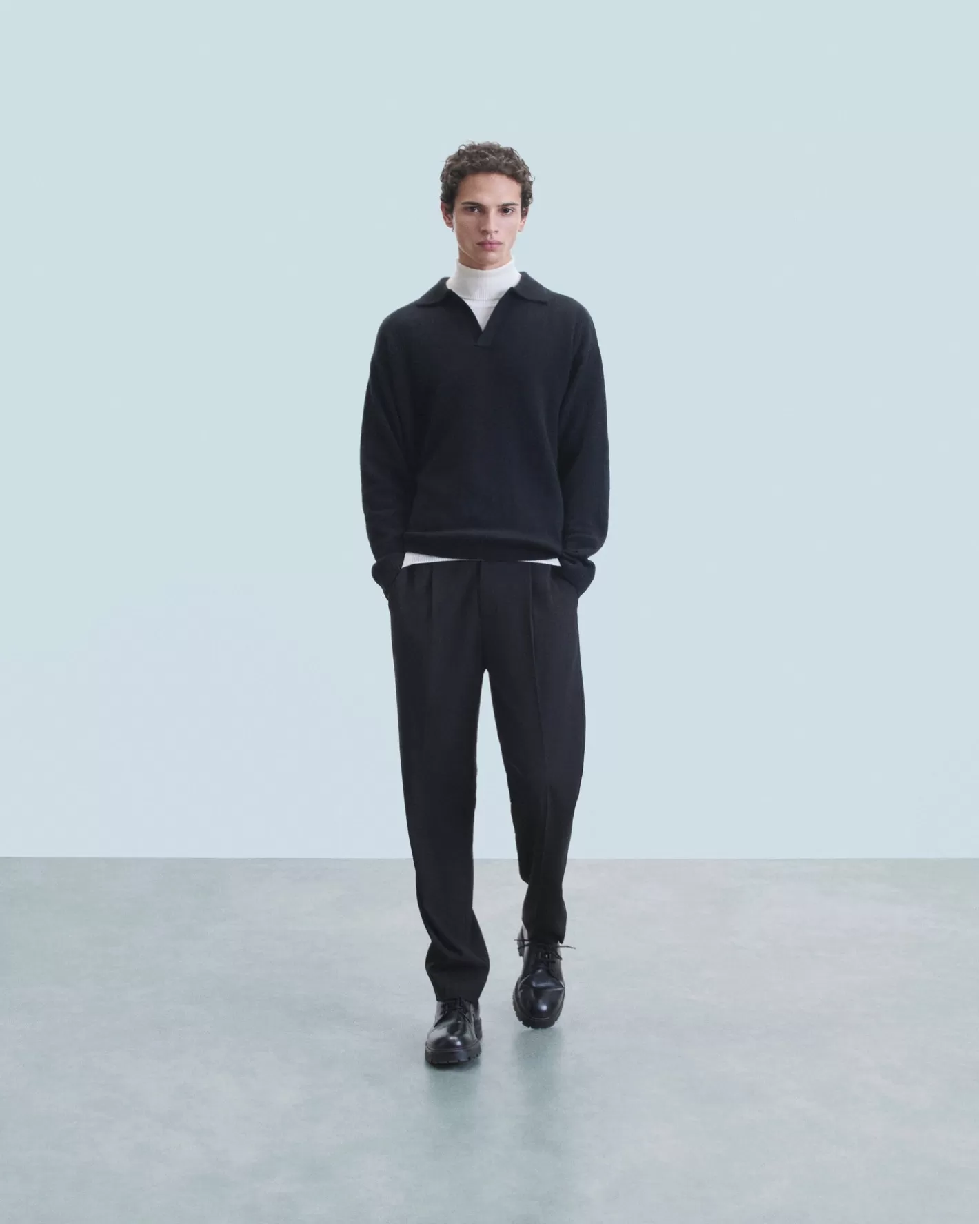 Maglione Collo A Polo-FROM FUTURE Best
