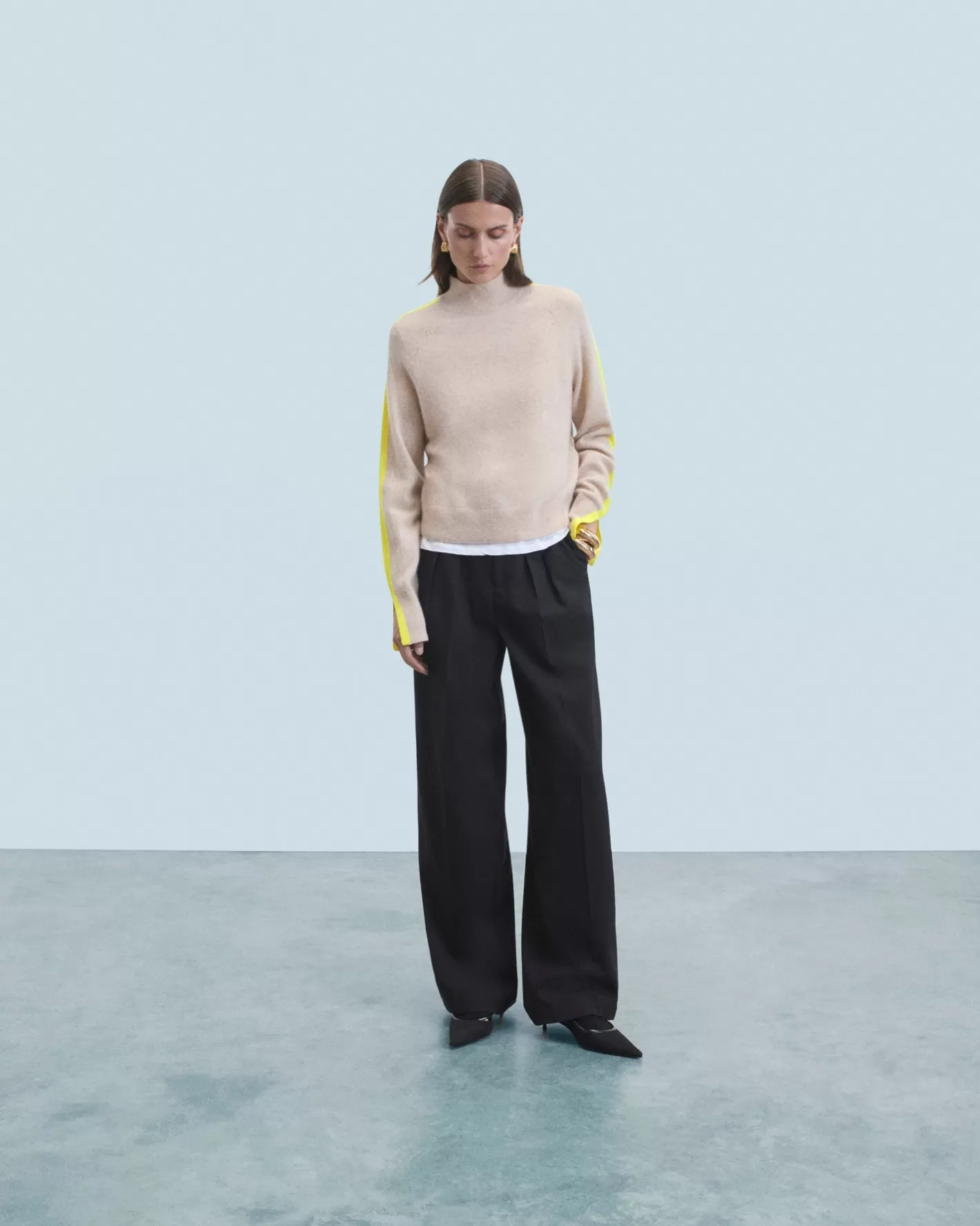 Maglione Collo Alto-FROM FUTURE Cheap