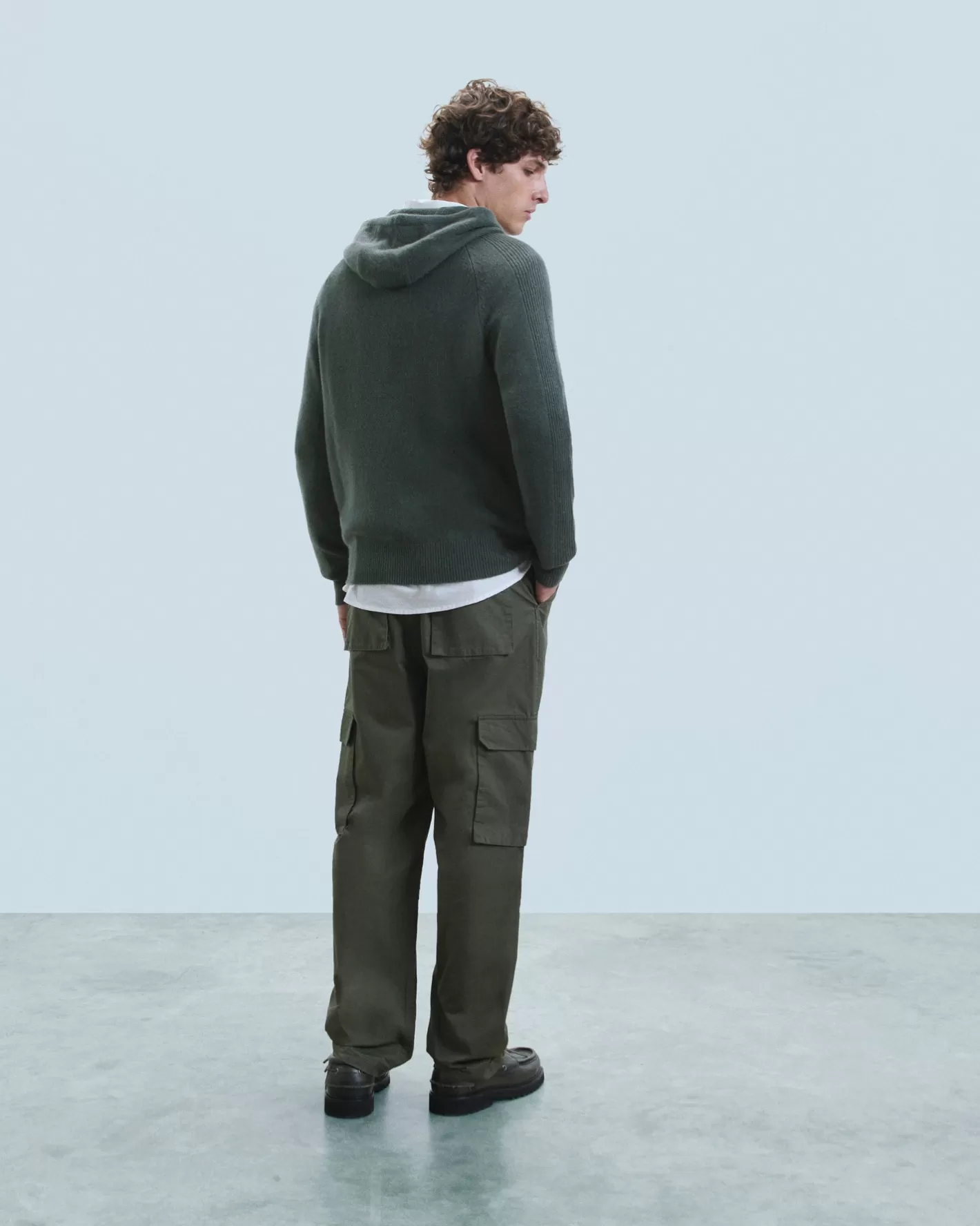 Maglione Con Cappuccio E Zip-FROM FUTURE Discount