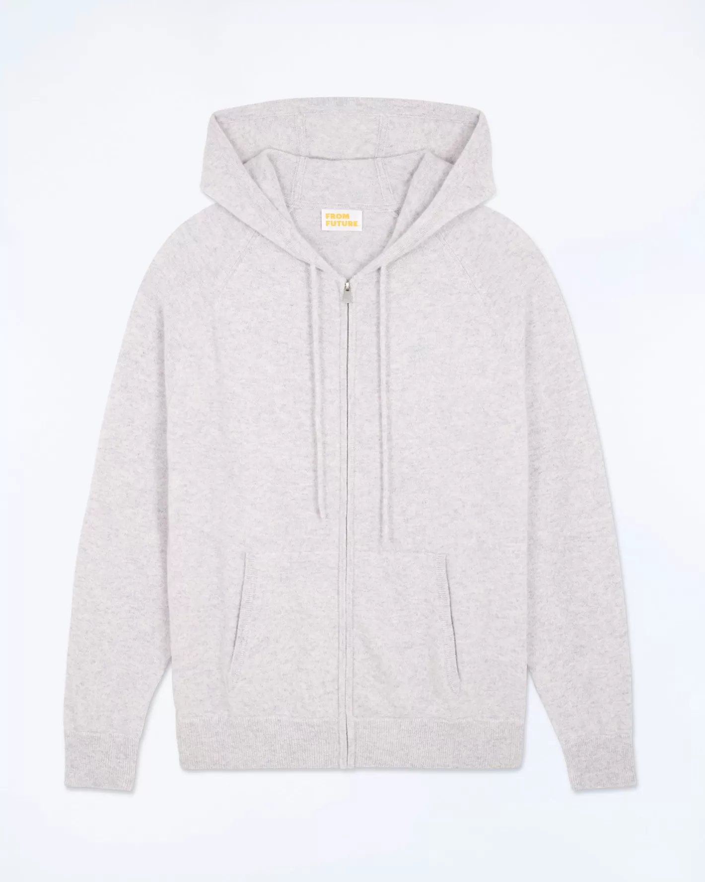 Maglione Con Cappuccio E Zip Basic-FROM FUTURE Fashion