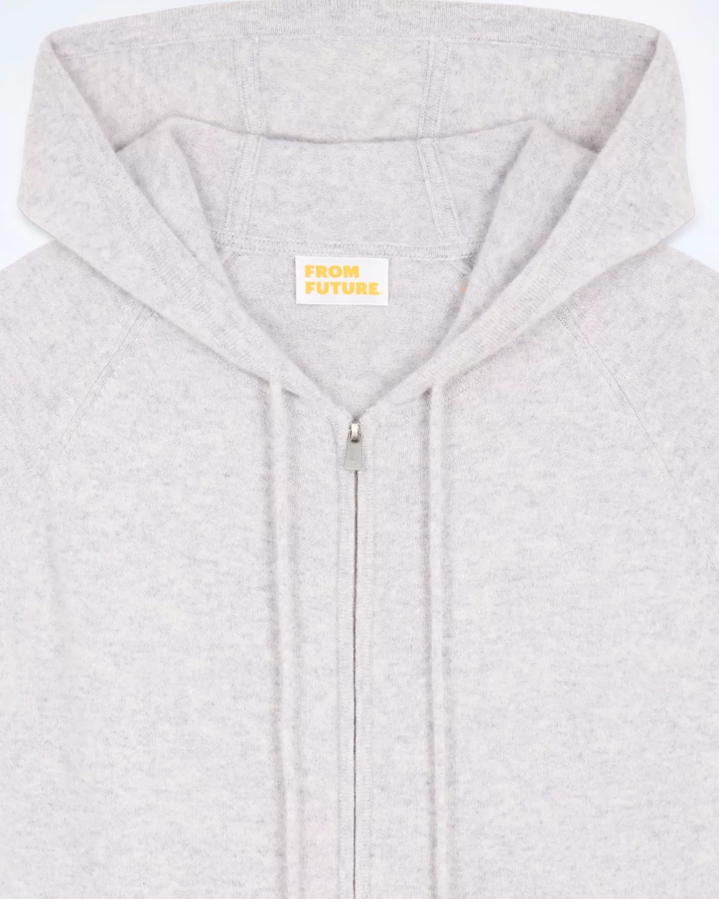 Maglione Con Cappuccio E Zip Basic-FROM FUTURE Fashion