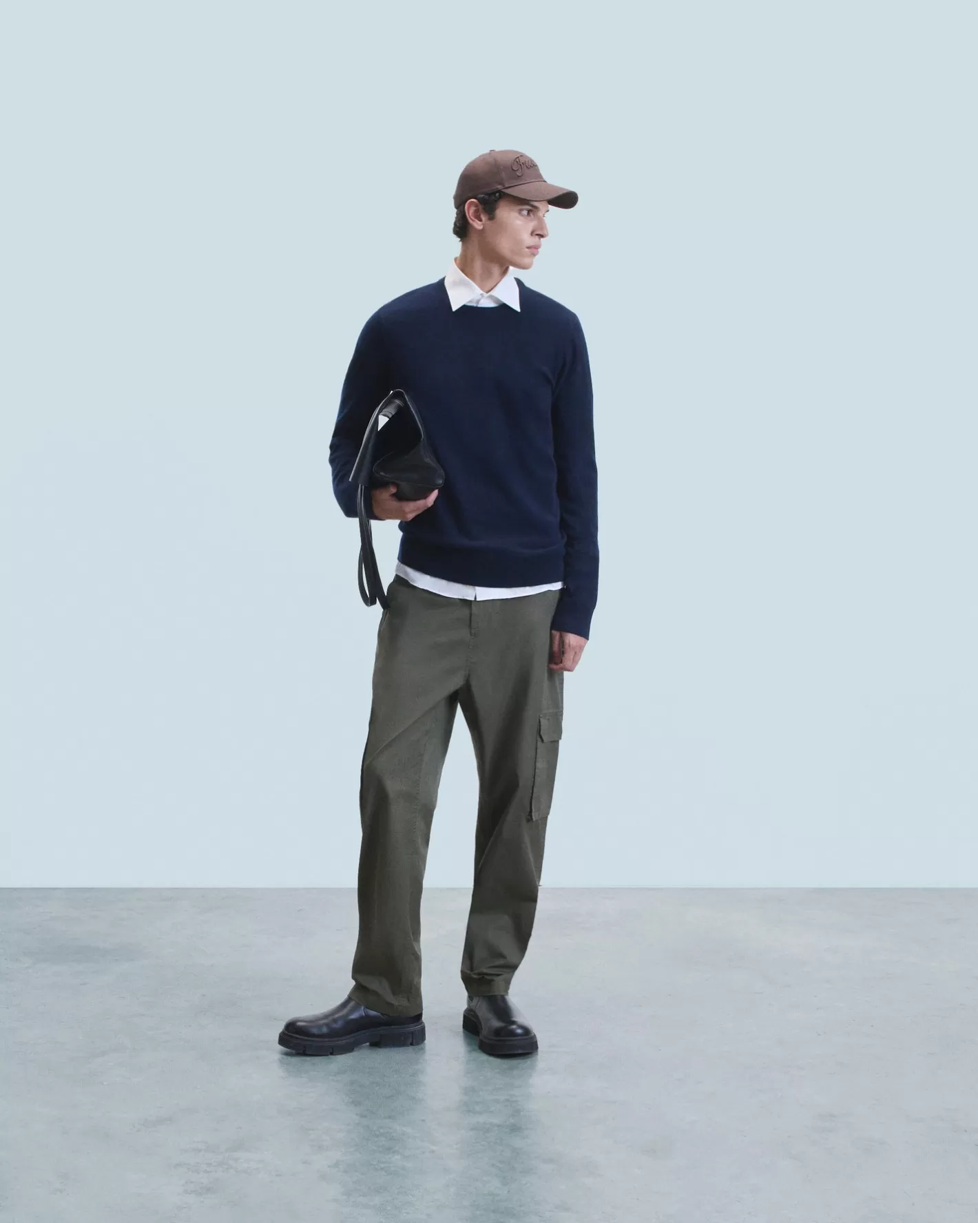 Maglione Girocollo Basic-FROM FUTURE Best Sale