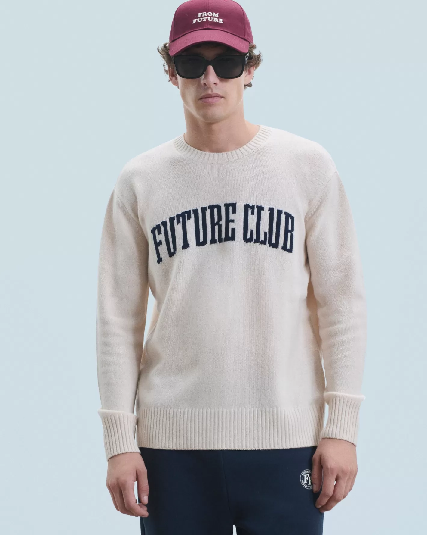 Maglione Scollo Tondo-FROM FUTURE Best Sale