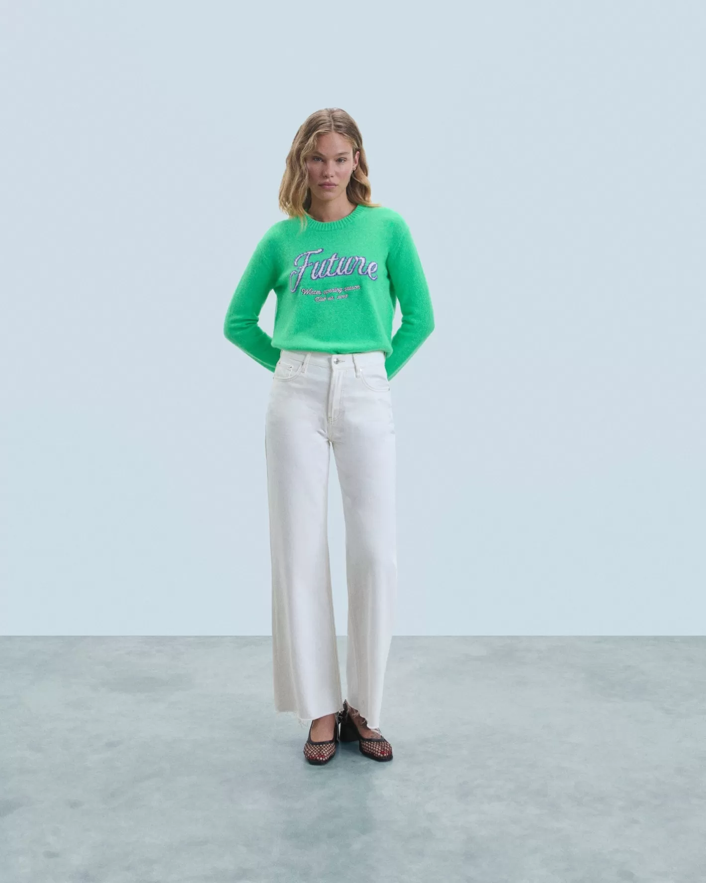 Maglione Scollo Tondo-FROM FUTURE Online