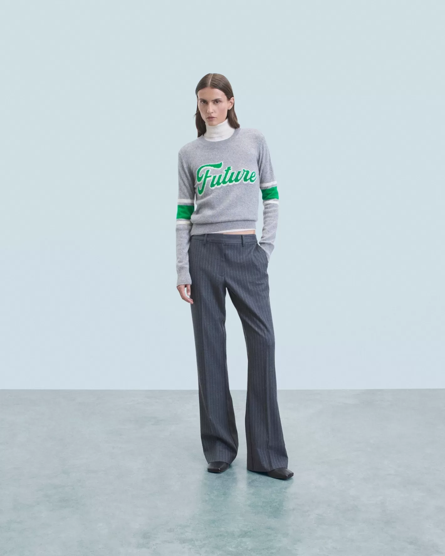 Maglione Scollo Tondo-FROM FUTURE Cheap