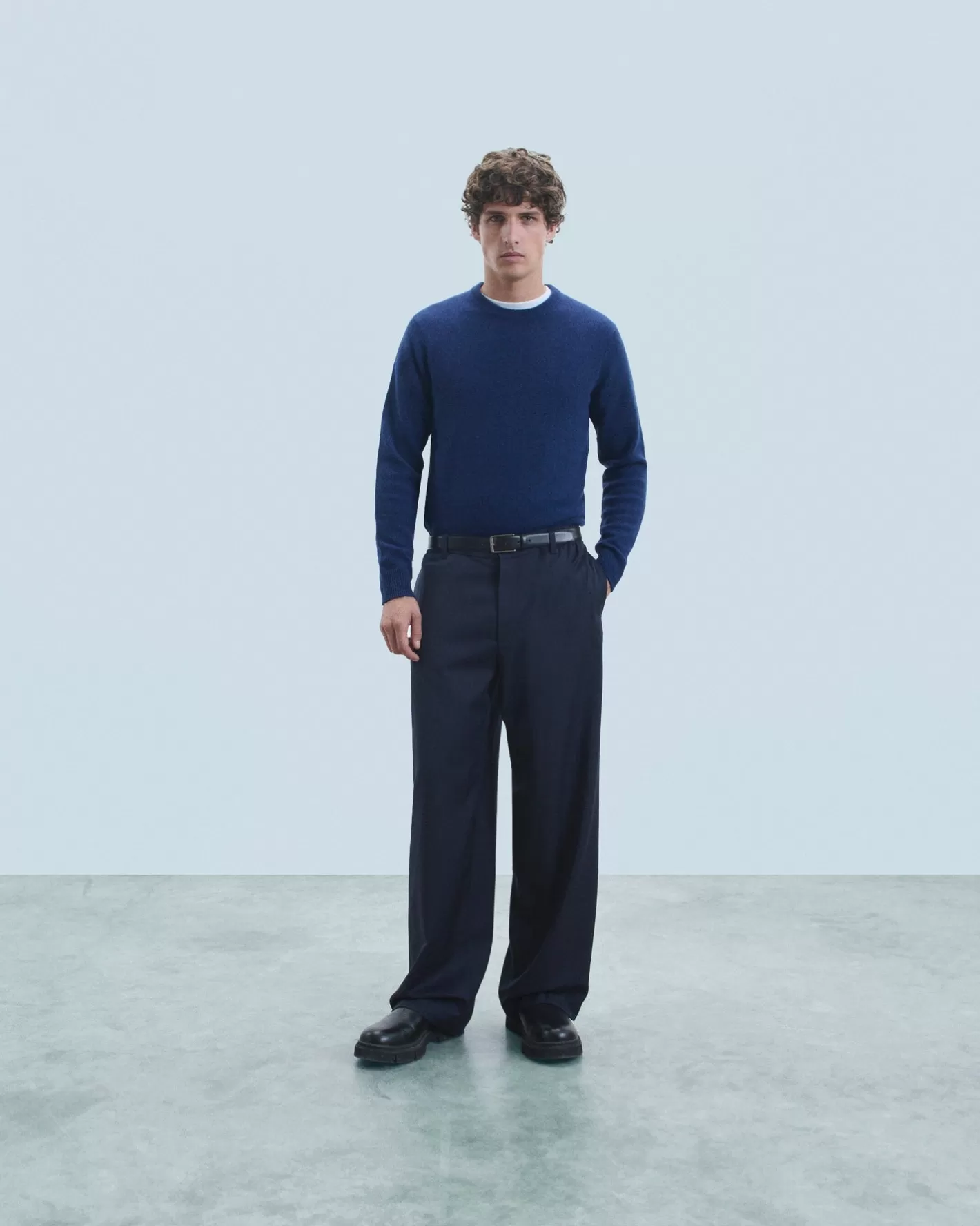Maglione Scollo Tondo Basic-FROM FUTURE Online