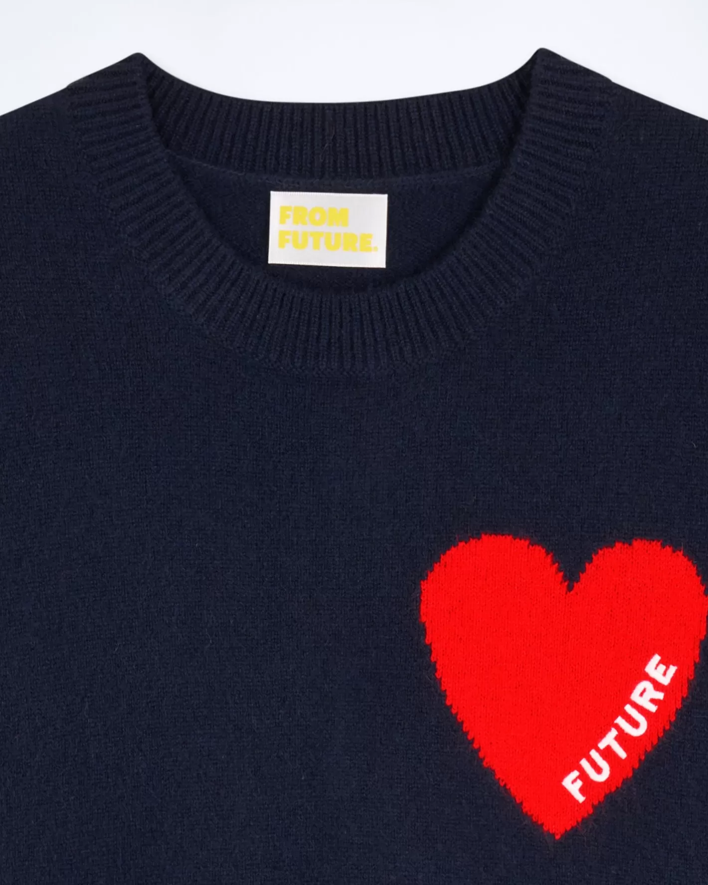 Maglione Senza Maniche Cuore Leggero-FROM FUTURE Discount