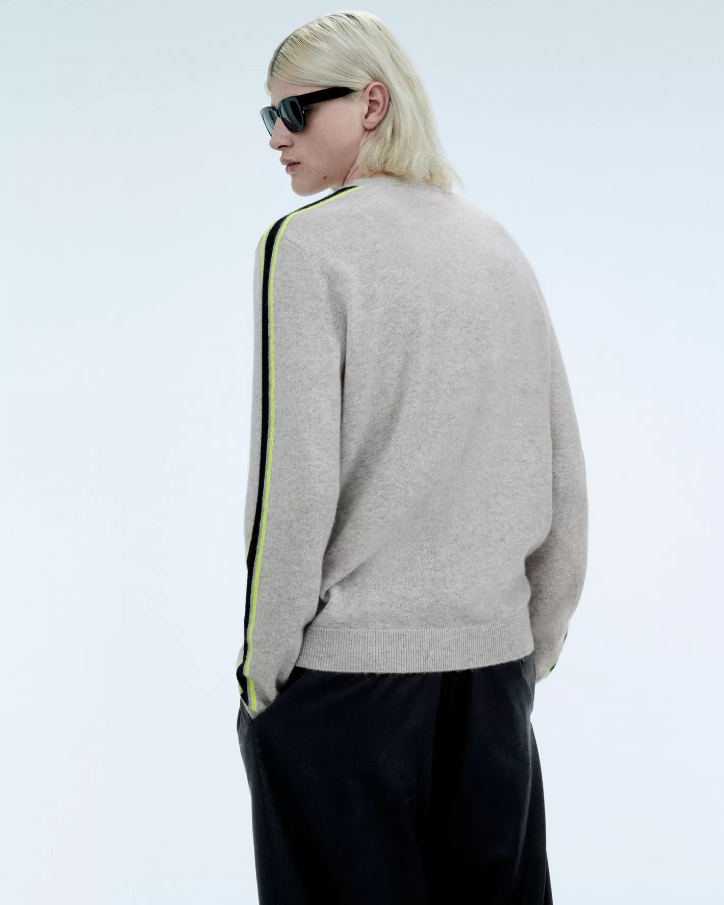 Maglioni Scollo Tondo Bande-FROM FUTURE Discount
