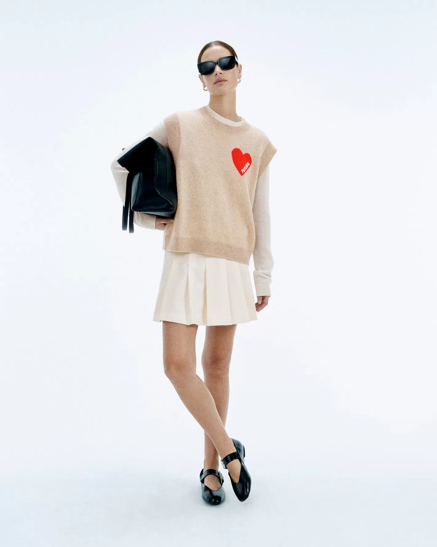 Maglioni Senza Maniche Cuore-FROM FUTURE Shop