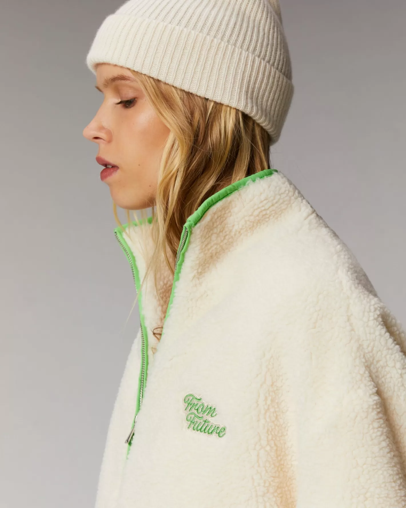 Outewear Giacca Sherpa Corta-FROM FUTURE Clearance
