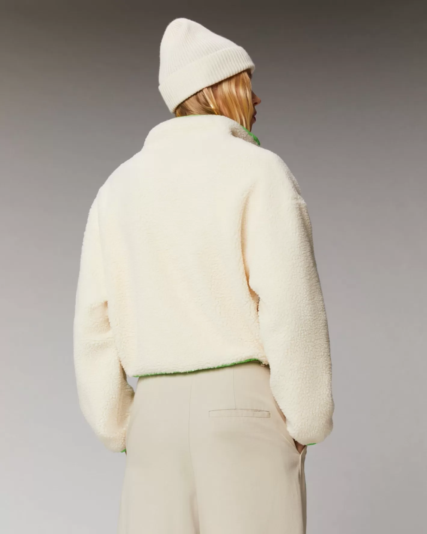 Outewear Giacca Sherpa Corta-FROM FUTURE Clearance