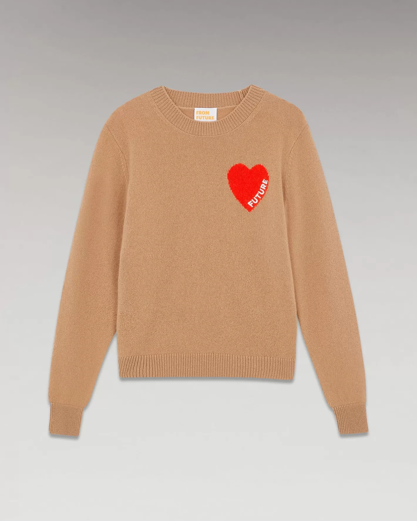Pull Leggero Girocollo Con Cuore-FROM FUTURE Fashion
