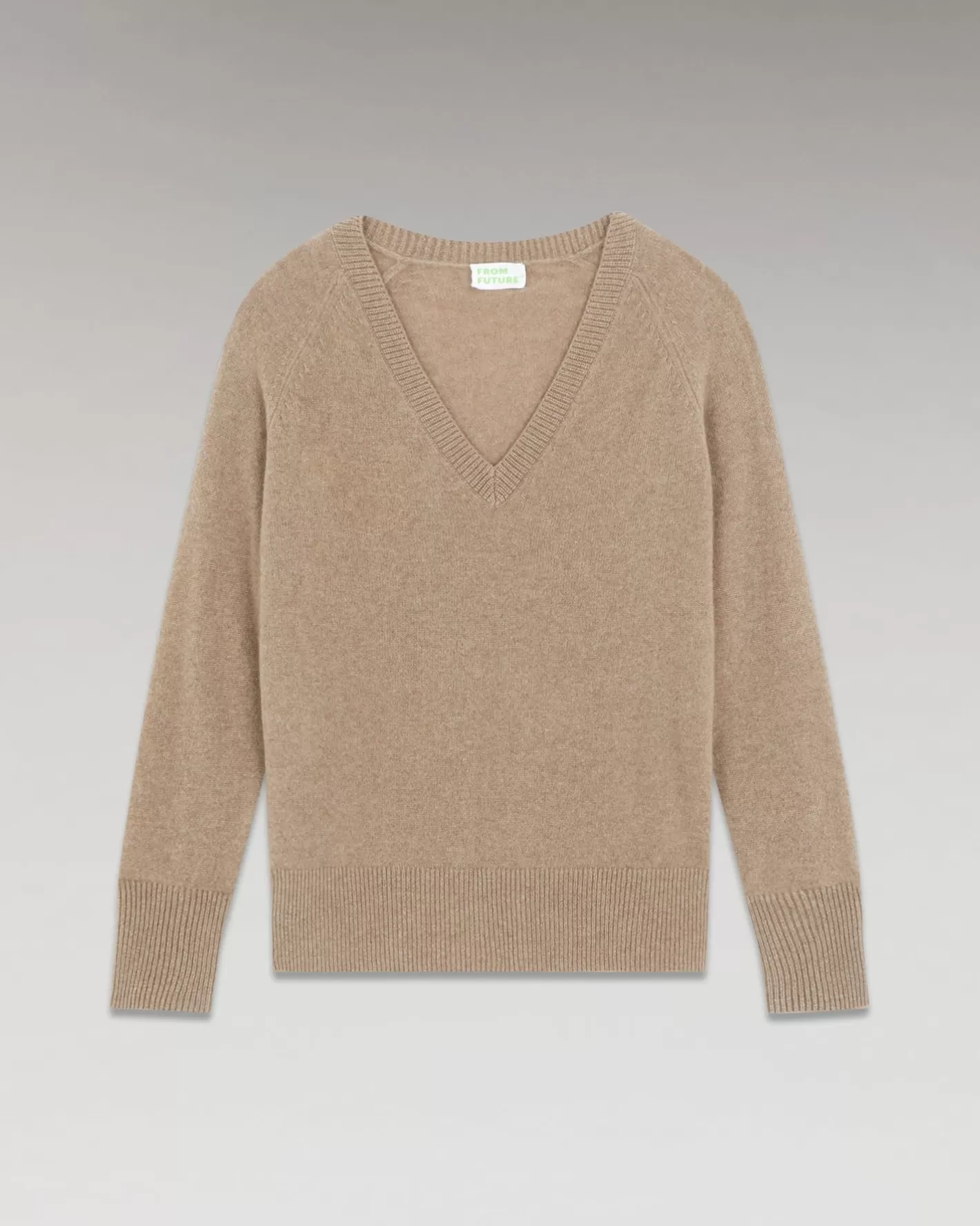 Pullover Scollo A V Oversize Leggero-FROM FUTURE Best