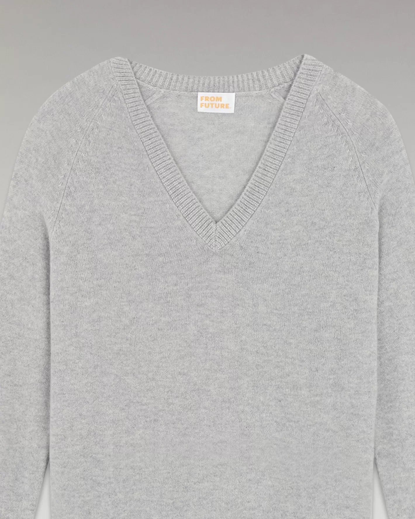 Pullover Scollo A V Oversize Leggero-FROM FUTURE Discount