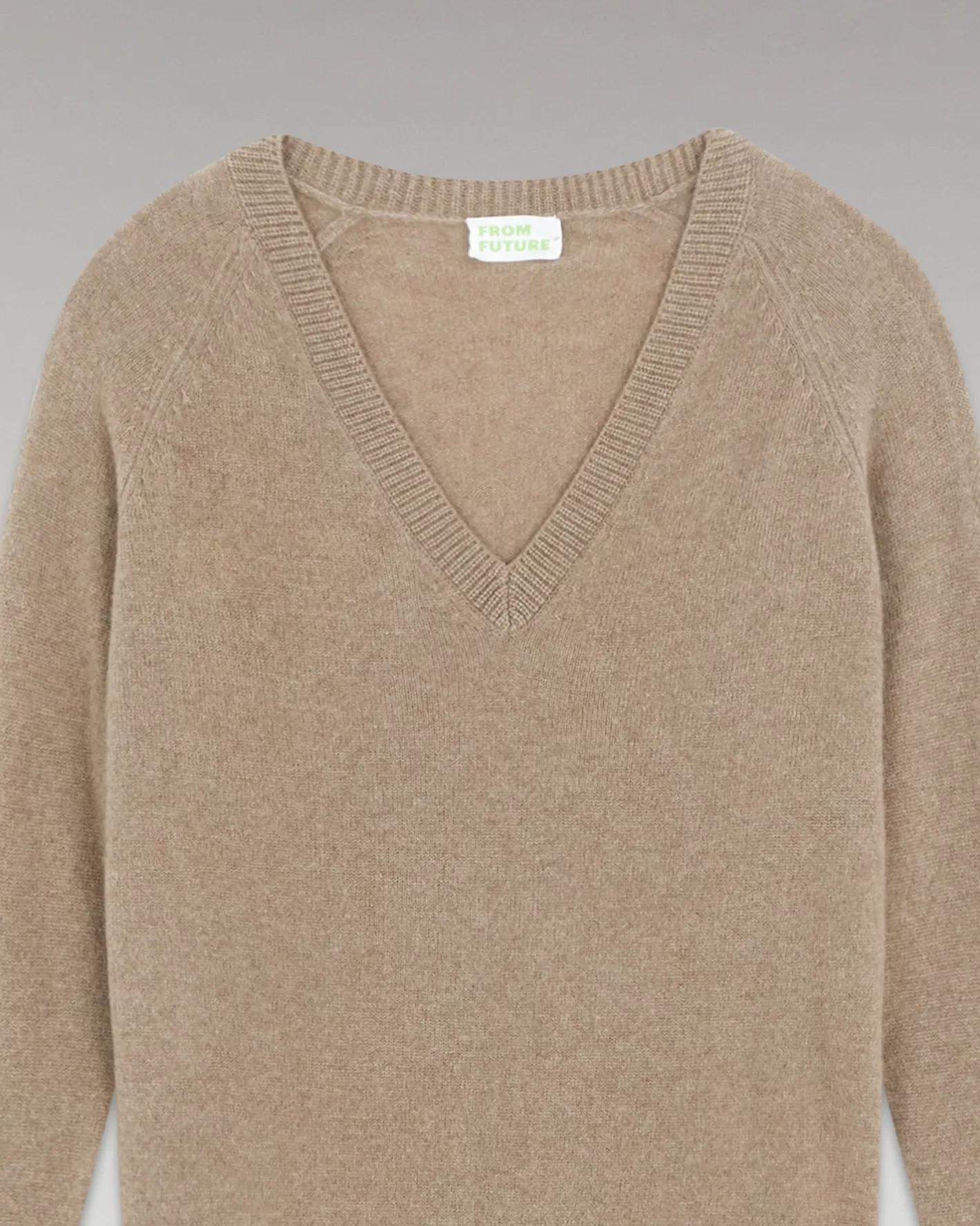 Pullover Scollo A V Oversize Leggero-FROM FUTURE Best