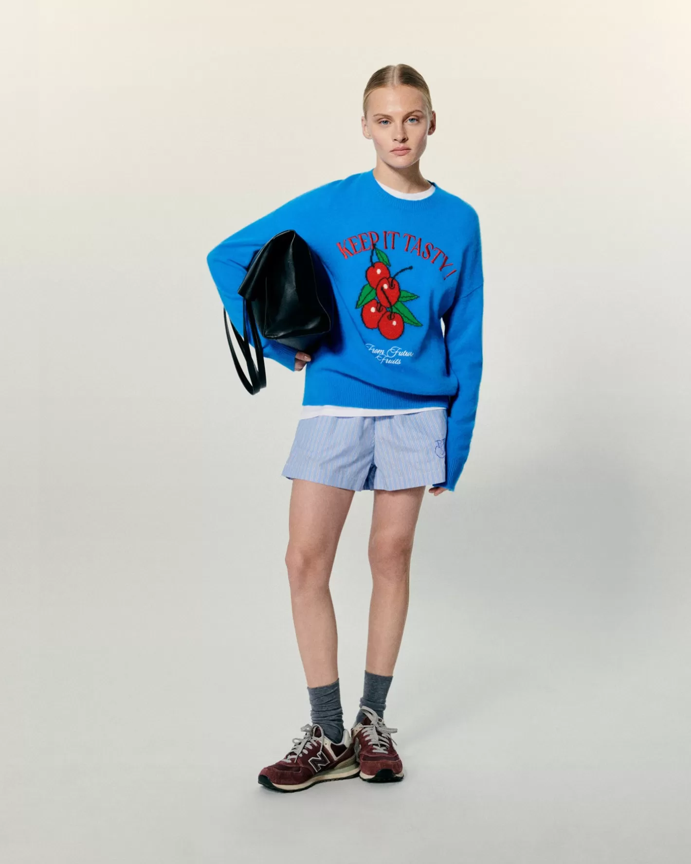 Pullover Scollo Tondo Keep It Tasty-FROM FUTURE Flash Sale