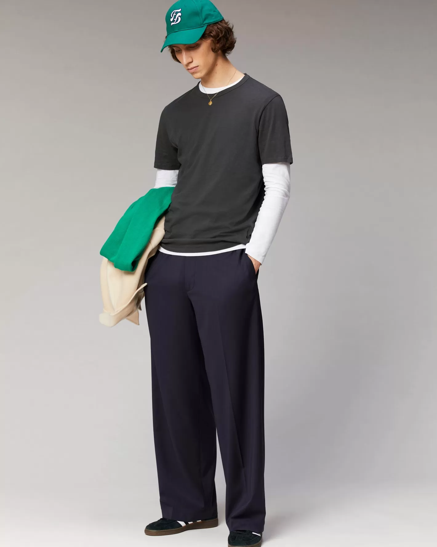 T-Shirt Girocollo Maniche Corte Basic-FROM FUTURE Clearance