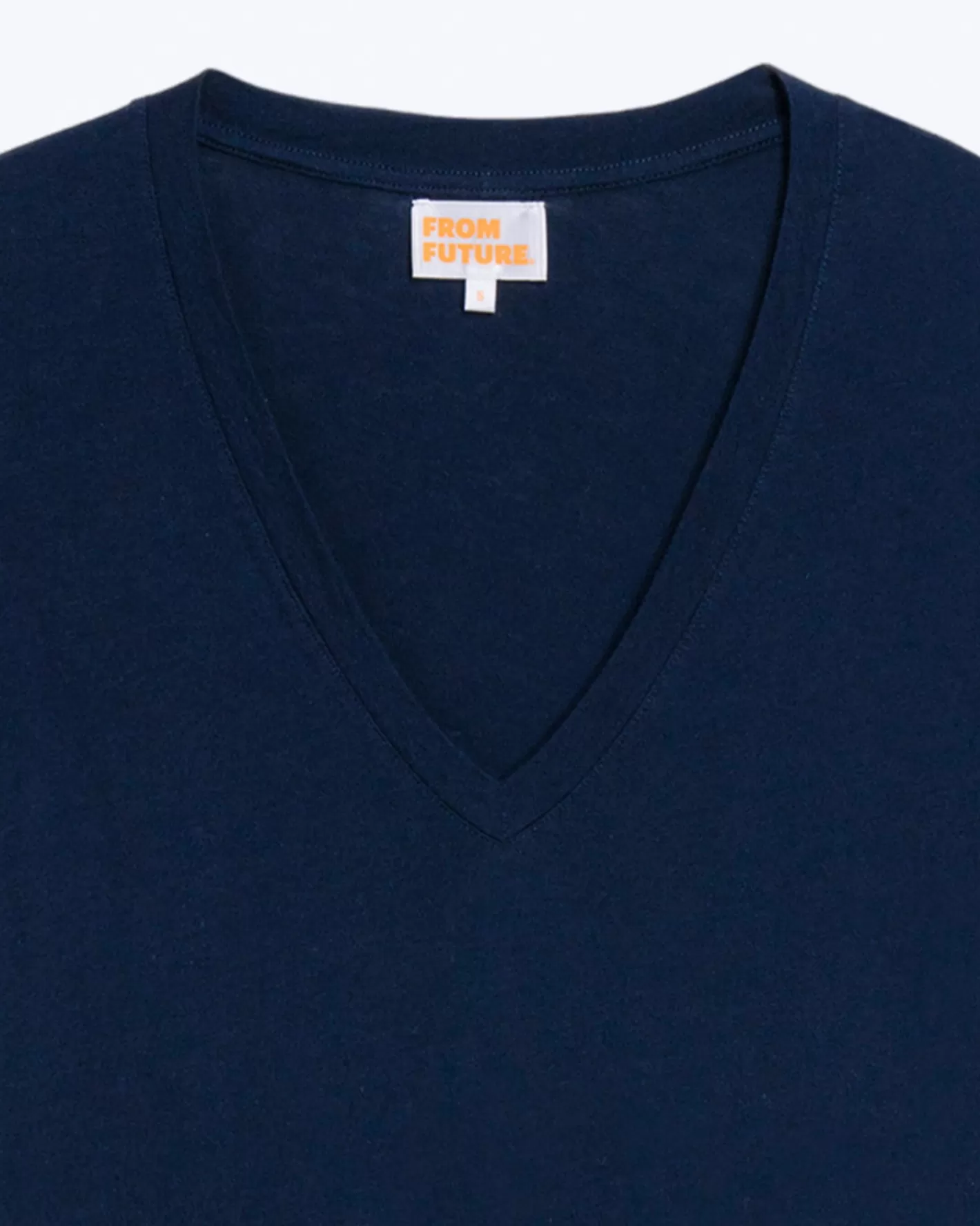 T-Shirt Scollo A V Supima-FROM FUTURE Discount