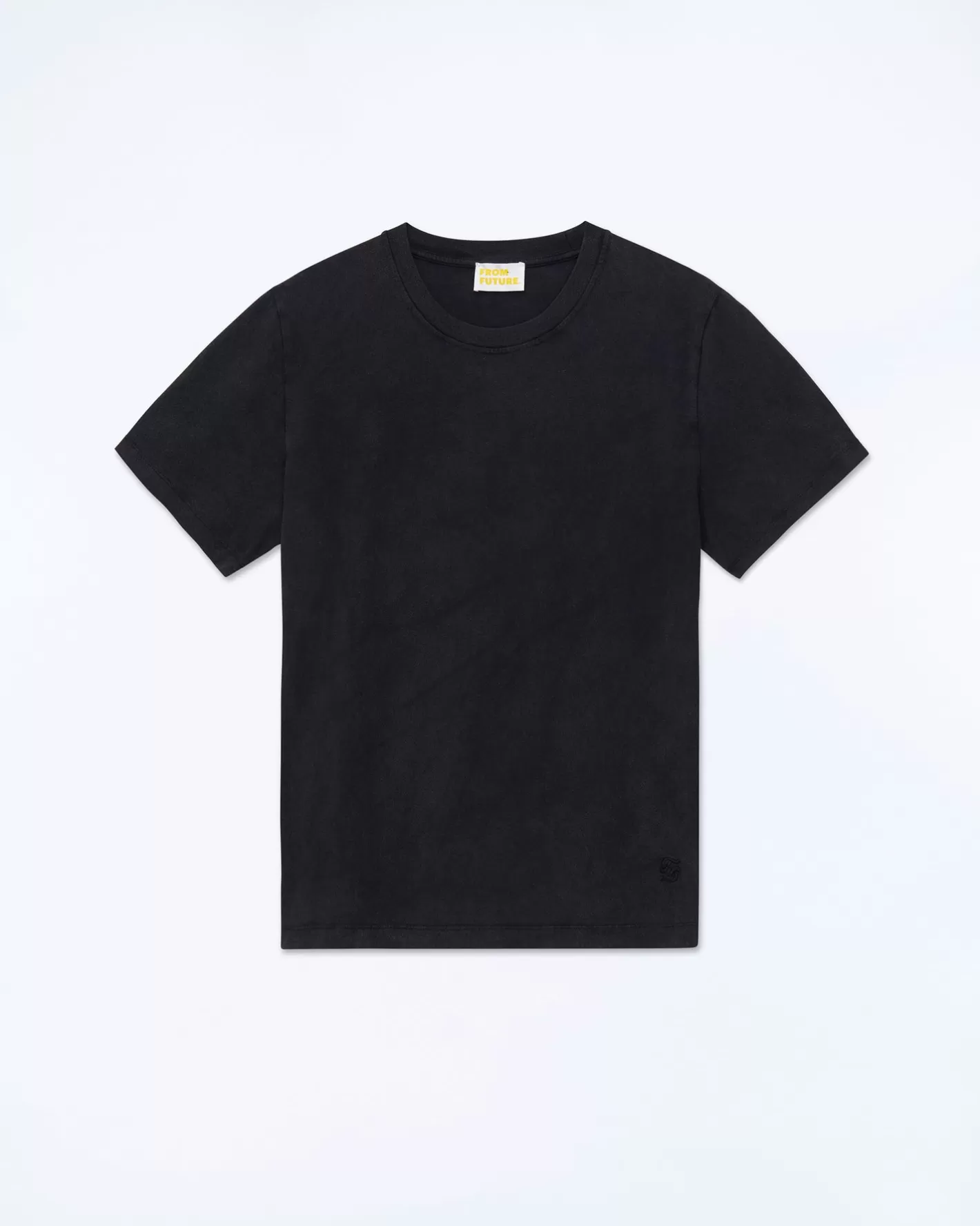 T-Shirt Scollo Tondo Maniche Corte-FROM FUTURE Cheap