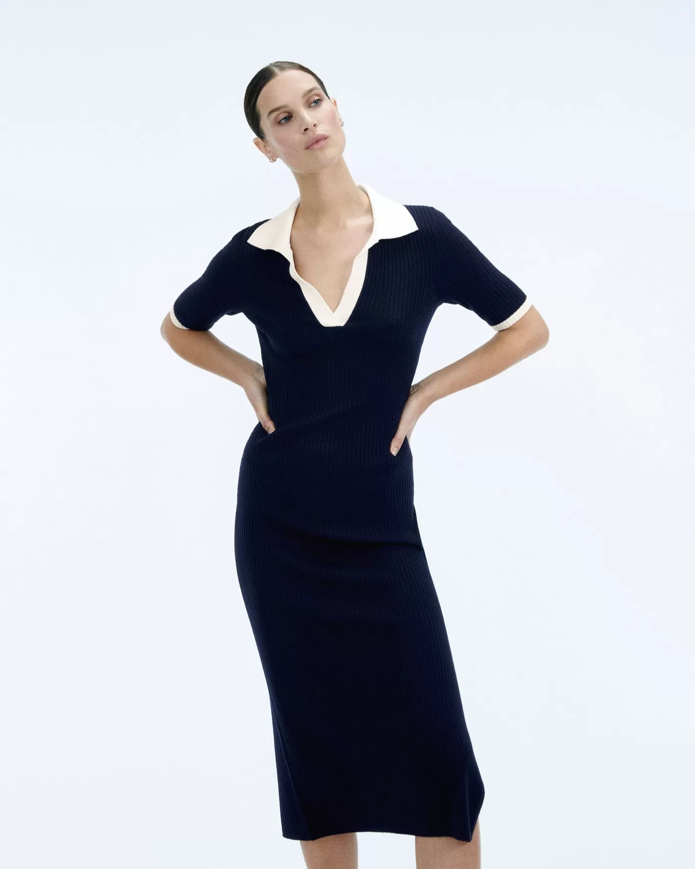 Vestito Lungo Maniche Corte-FROM FUTURE Shop