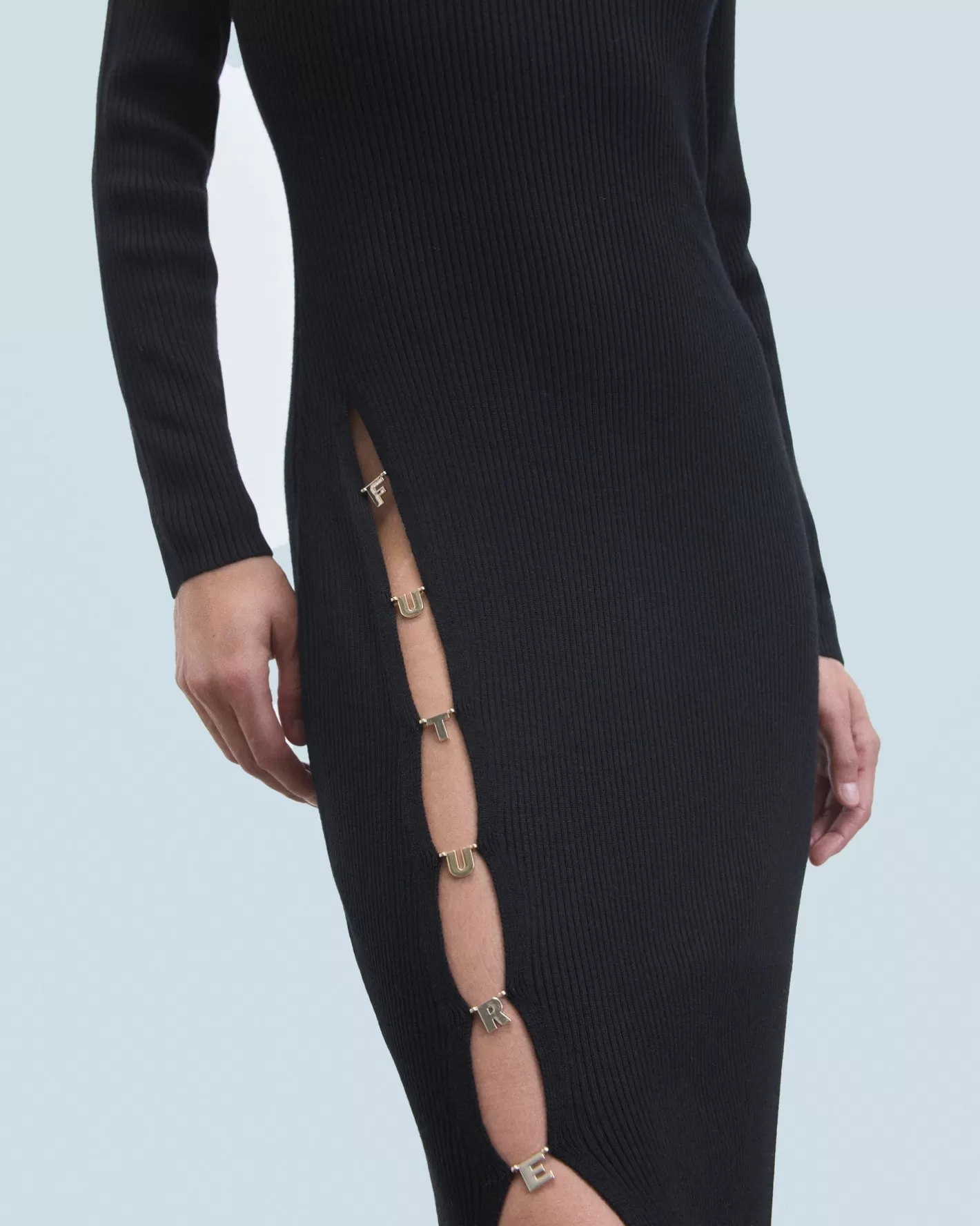 Vestito Lungo Maniche Lunghe-FROM FUTURE Best