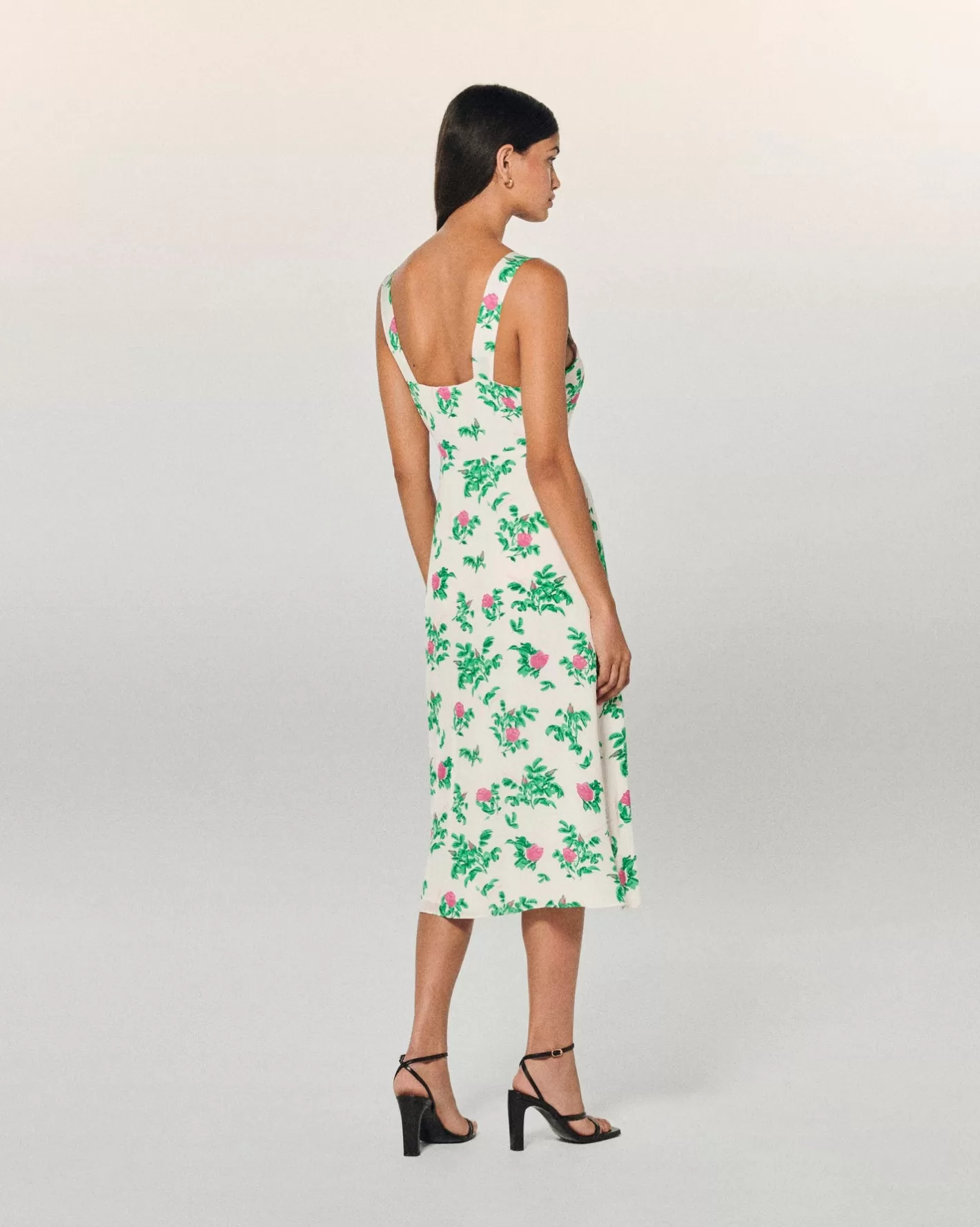 Vestito Lungo Spallina Leatitia-FROM FUTURE Flash Sale
