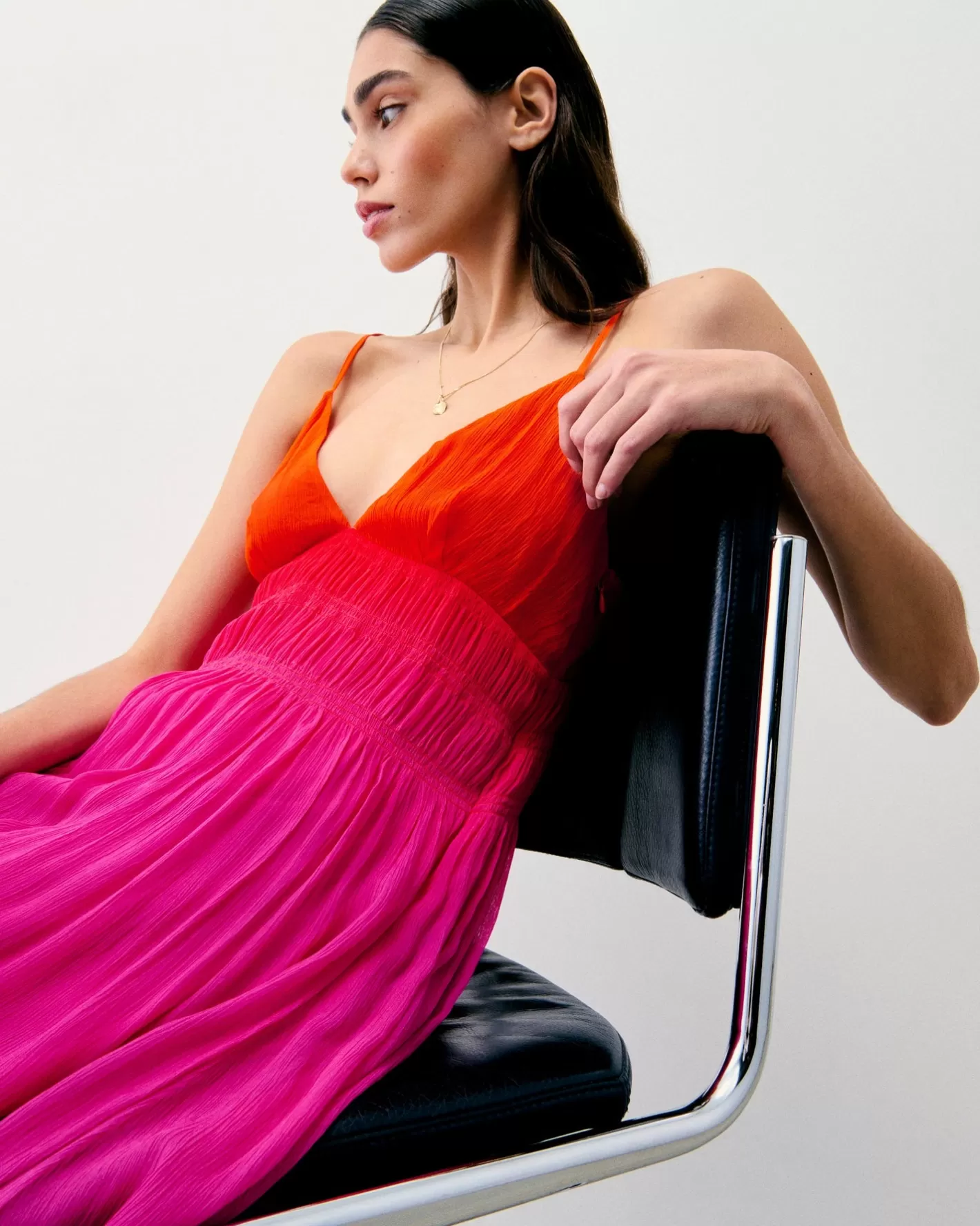 Vestito Lungo Spallina Sofia-FROM FUTURE Best Sale